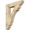 Ekena Millwork Olympic Slat Rough Sawn Bracket, Douglas Fir, 6"W x 34"D x 42"H BKT06X34X42OLY06RDF - alternate 1